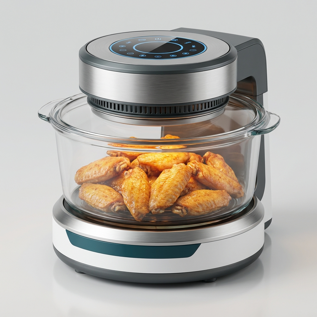 Renora 6-in-1 Glass Countertop Air Fryer