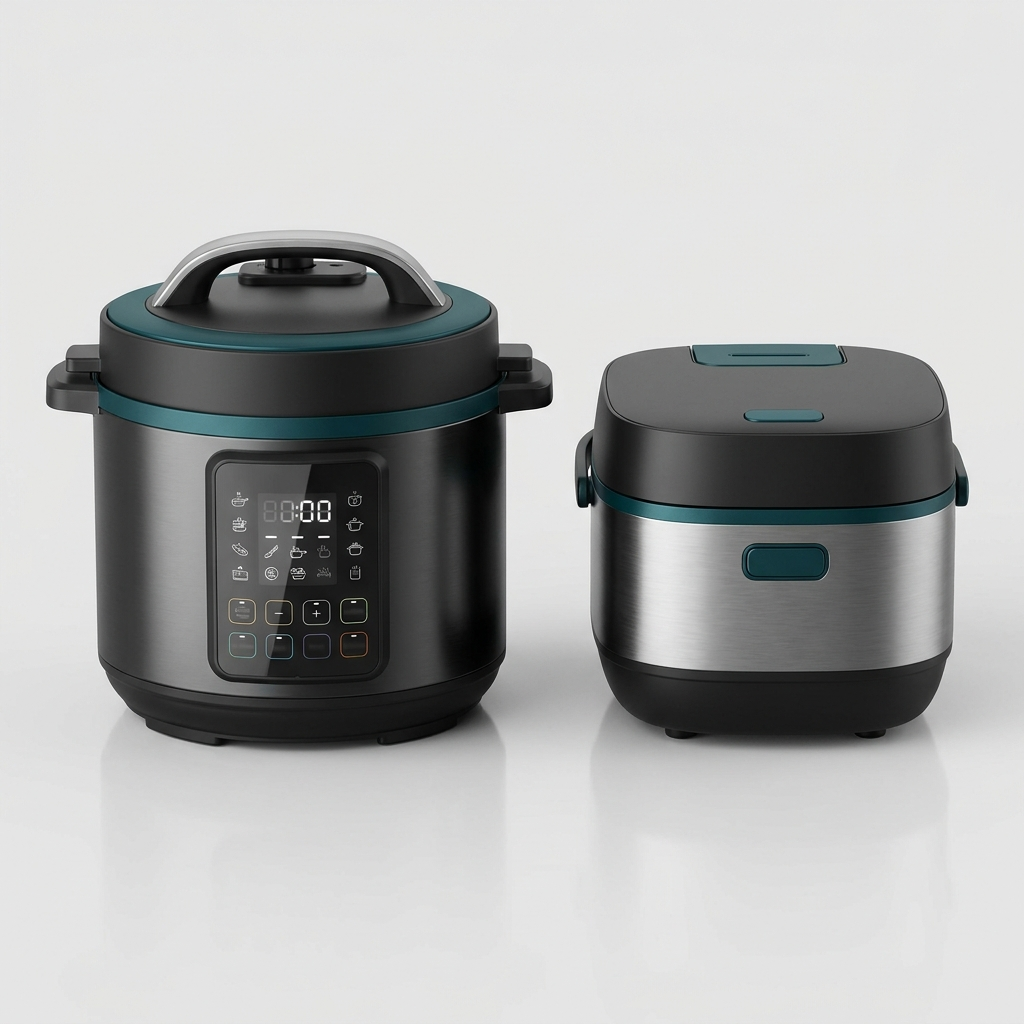 Renora 9-in-1 Pressure Cooker & Rice Cooker Bundle