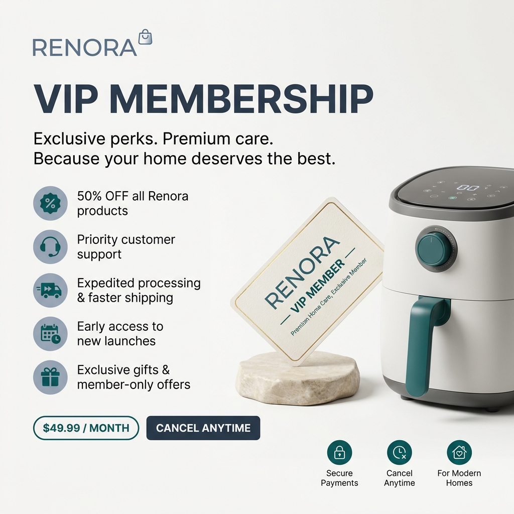 Renora VIP Membership — exclusive perks, premium care